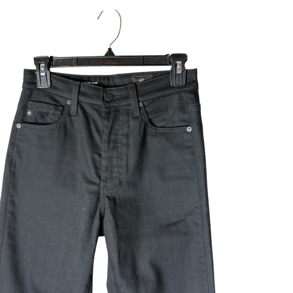 AG Adriano Goldschmied Jeans Women 26‎ Black Alexxis High Rise Vintage Slim - Picture 4 of 11